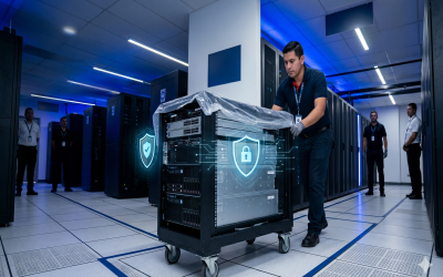 Ciberseguridad física: Protegiendo datos en la migración de servidores